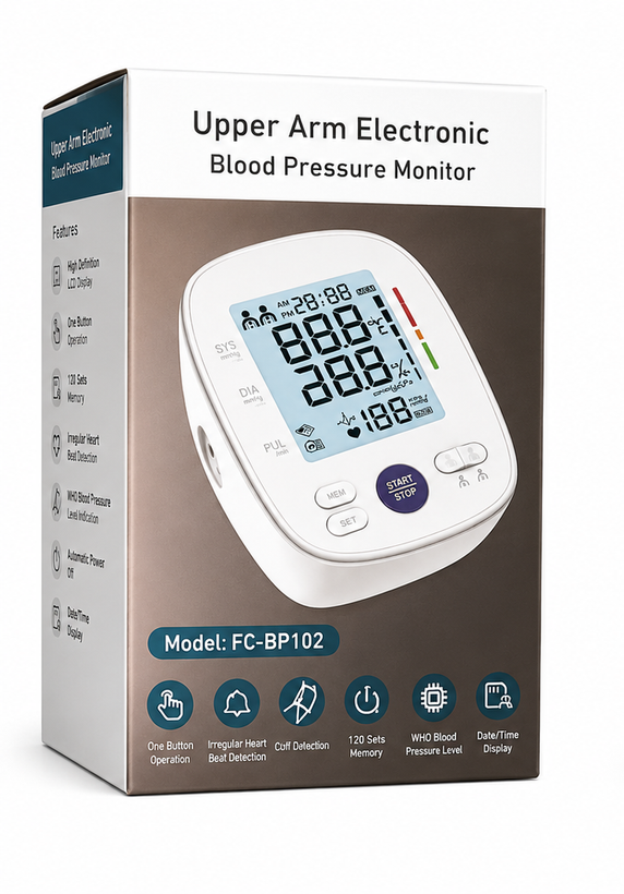 فشار سنج بازویی upper مدل fC-BP102