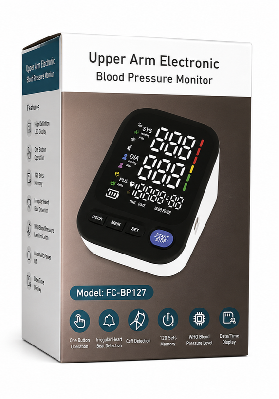 فشار سنج بازویی upper مدل fC-BP127